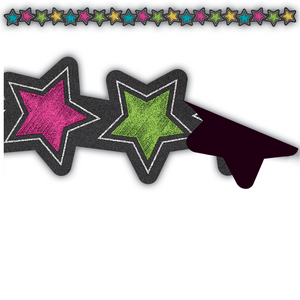 Chalkboard Brights Stars Magnetic Border