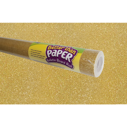 Gold Shimmer Better Than Paper Bulletin Board Roll