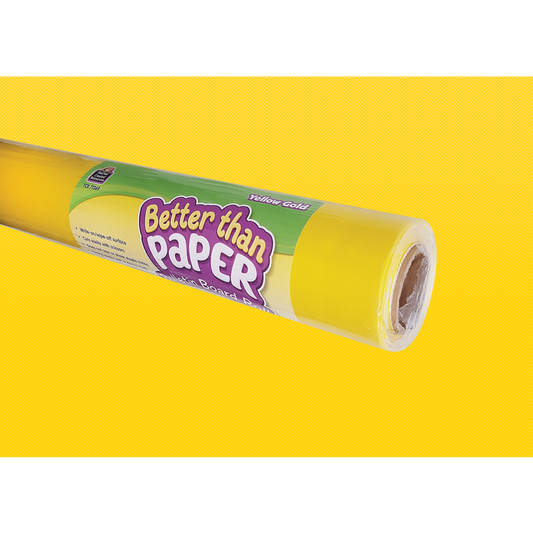 Yellow Gold Better Than Paper Bulletin Board Roll