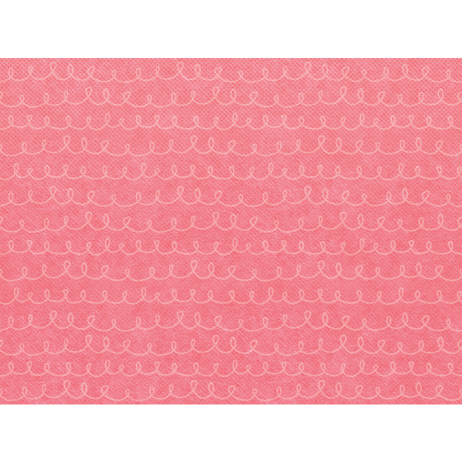 Fun Size Coral Pink Loop-De-Loop Better Than Paper Bulletin Board Roll