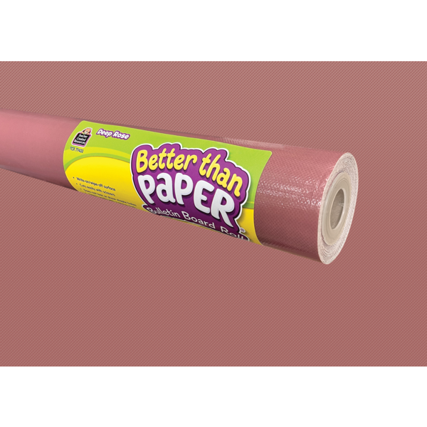 Deep Rose Better Than Paper® Bulletin Board Roll