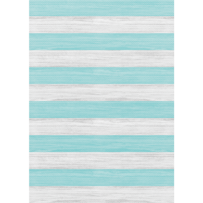 Vintage Blue Stripes Better Than Paper Bulletin Board Roll