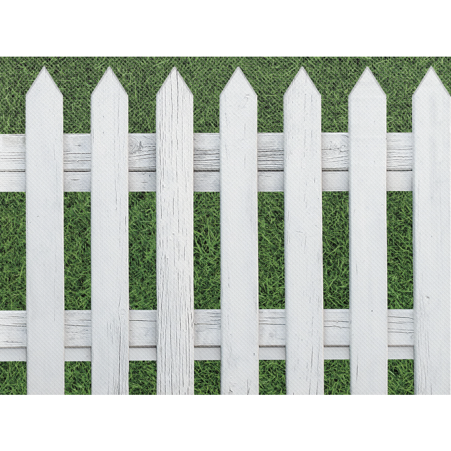 Fun Size White Picket Fence Better Than Paper Bulletin Board Roll