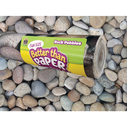 Fun Size Rock Pebbles Better Than Paper Bulletin Board Roll