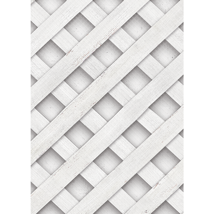 White Trellis Better Than Paper Bulletin Board Roll