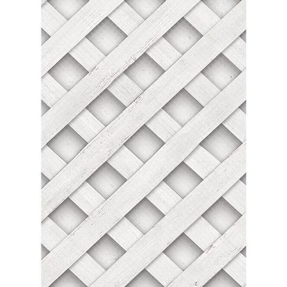 White Trellis Better Than Paper Bulletin Board Roll