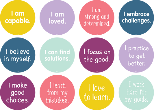 Spot On Carpet Markers Positive Mindset - 4"