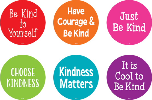 Spot On Floor Markers Kindness - 4"