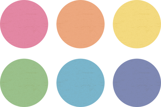 Spot On Dry-Erase Desktop Writing Spots Painted Wood - 10-1/2"