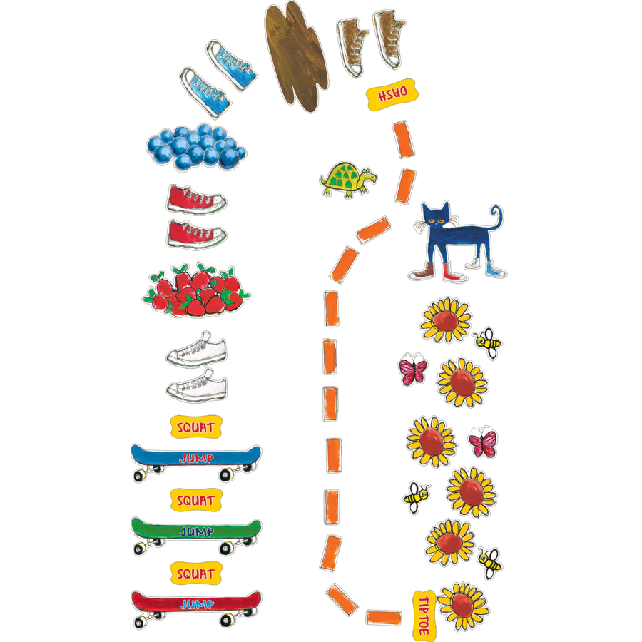 PETE THE CAT MY GROOVY SHOES SENSORY PATH