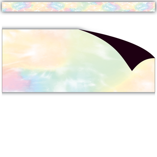 Pastel Pop Tie-Dye Magnetic Border