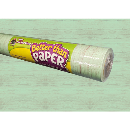 Mint Painted Wood Better Than Paper Bulletin Board Roll