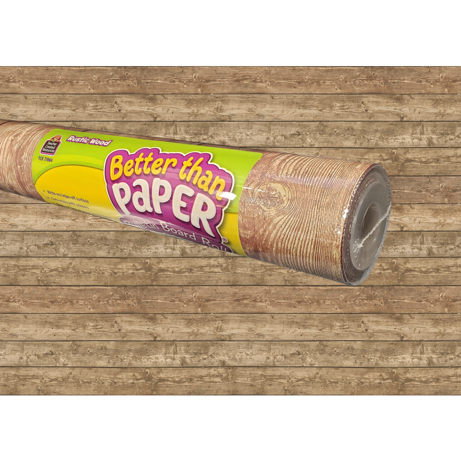 Rustic Wood Better Than Paper Bulletin Board Roll