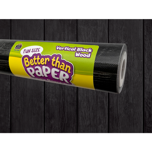 Fun Size Vertical Black Wood Better Than Paper® Bulletin Board Roll