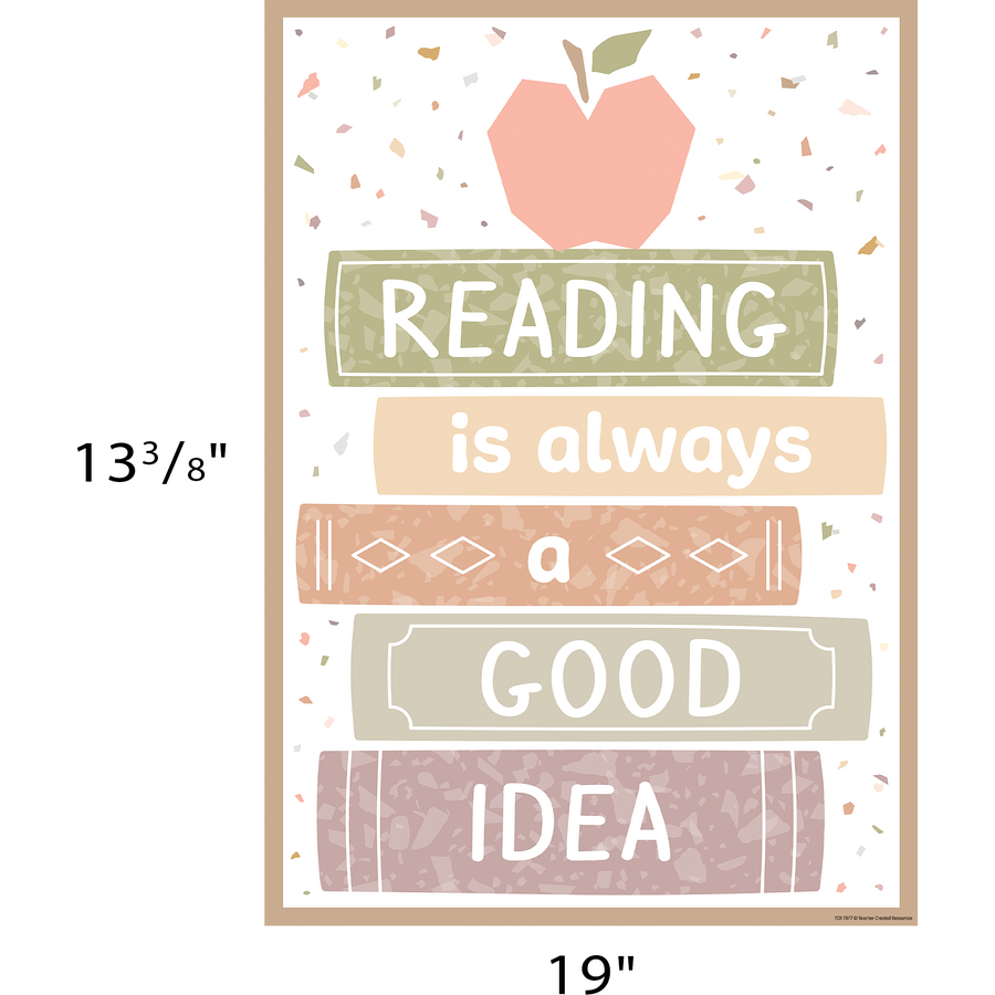 Reading Is Always a Good Idea Positive Poster