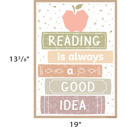 Reading Is Always a Good Idea Positive Poster