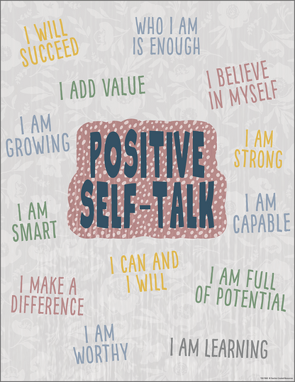 Classroom Cottage Positive Self-Talk Chart