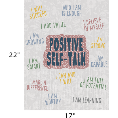 Classroom Cottage Positive Self-Talk Chart