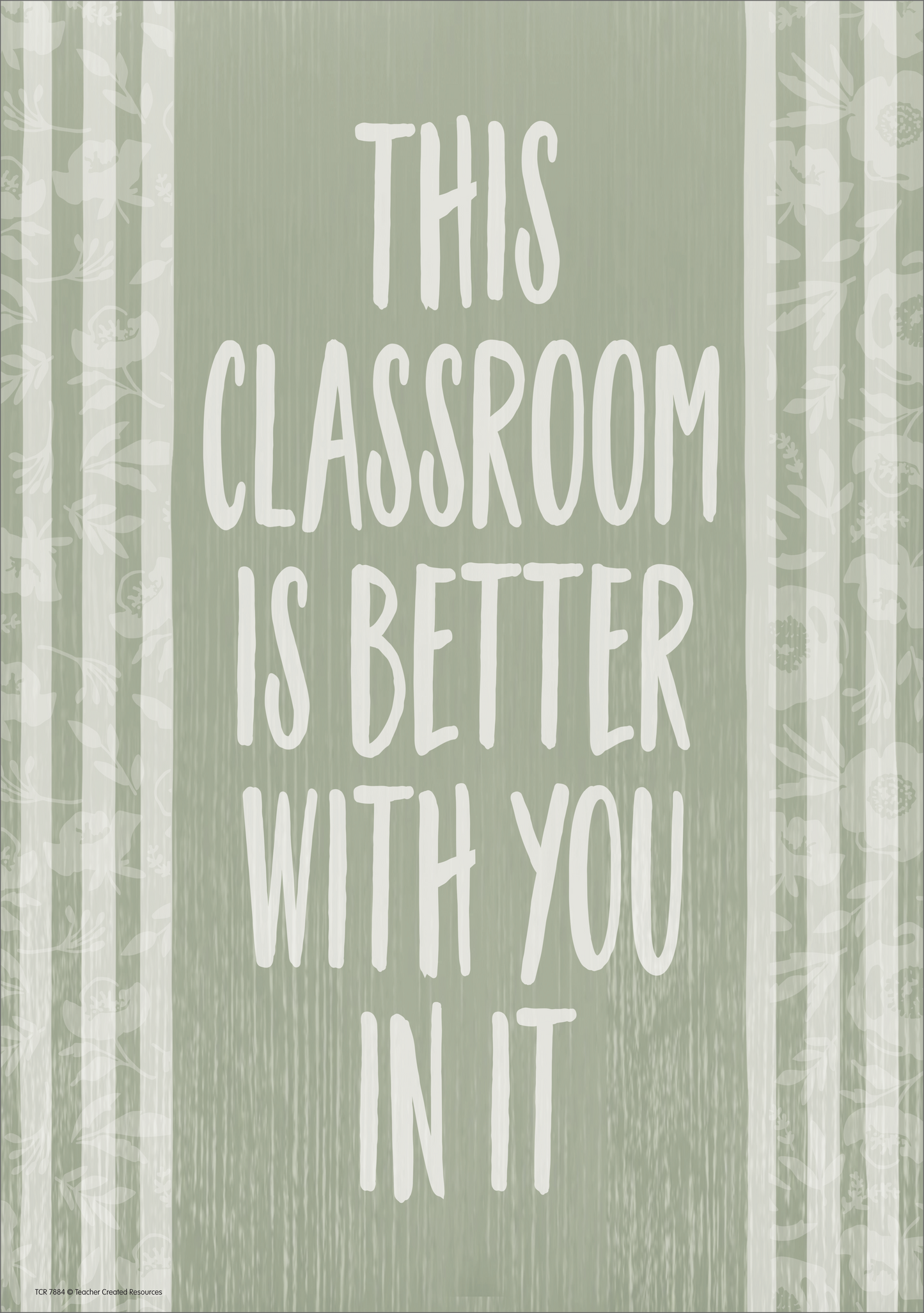 This Classroom Is Better with You in It Positive Poster