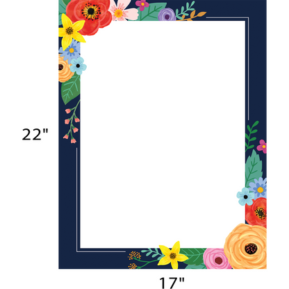 Wildflowers Blank Chart