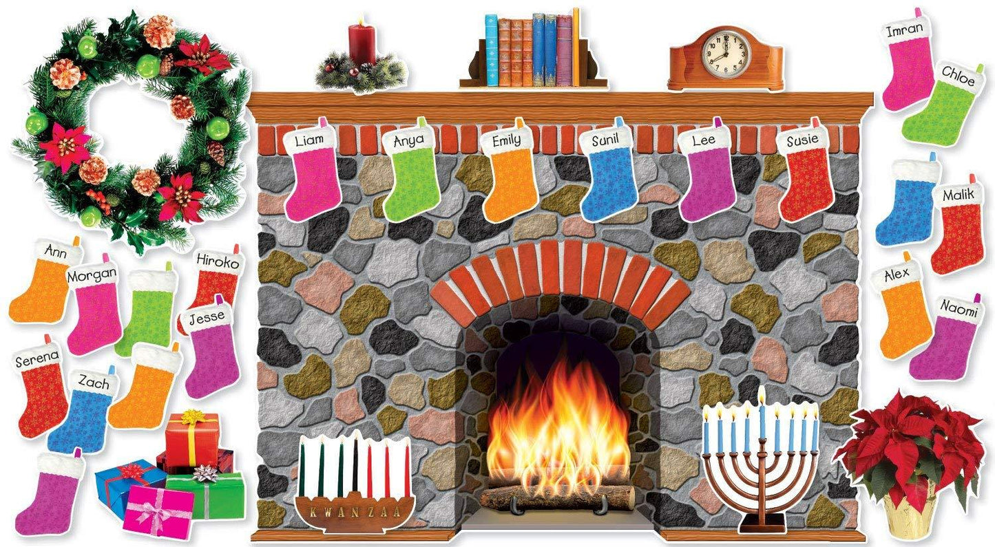 Holiday Hearth Bulletin Board(D)