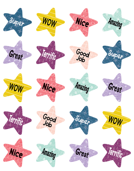 Oh Happy Day Star Rewards Stickers