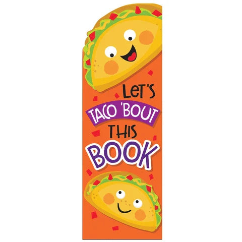 Taco Scented Bookmarks