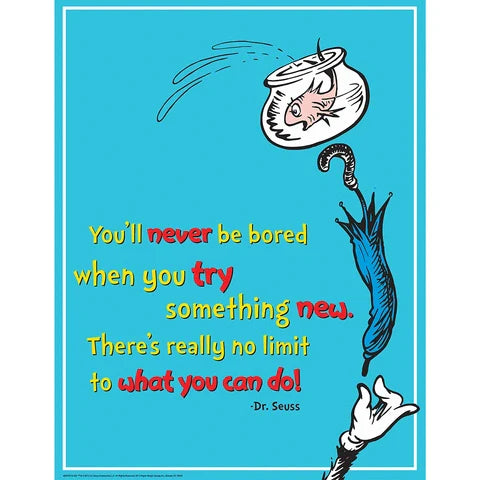 Dr. Seuss™ Try Something New Poster (D)