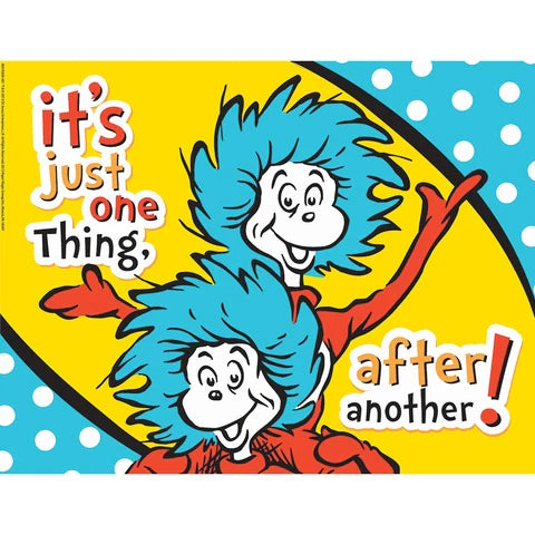 Dr. Seuss™ One Thing After Another Poster