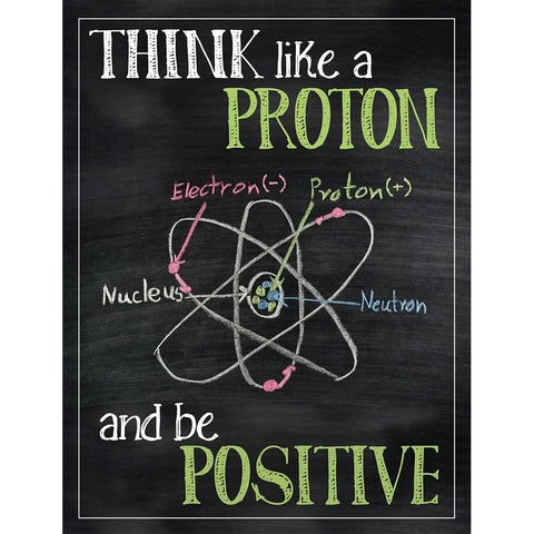 THINK LIKE A PROTON POSTER