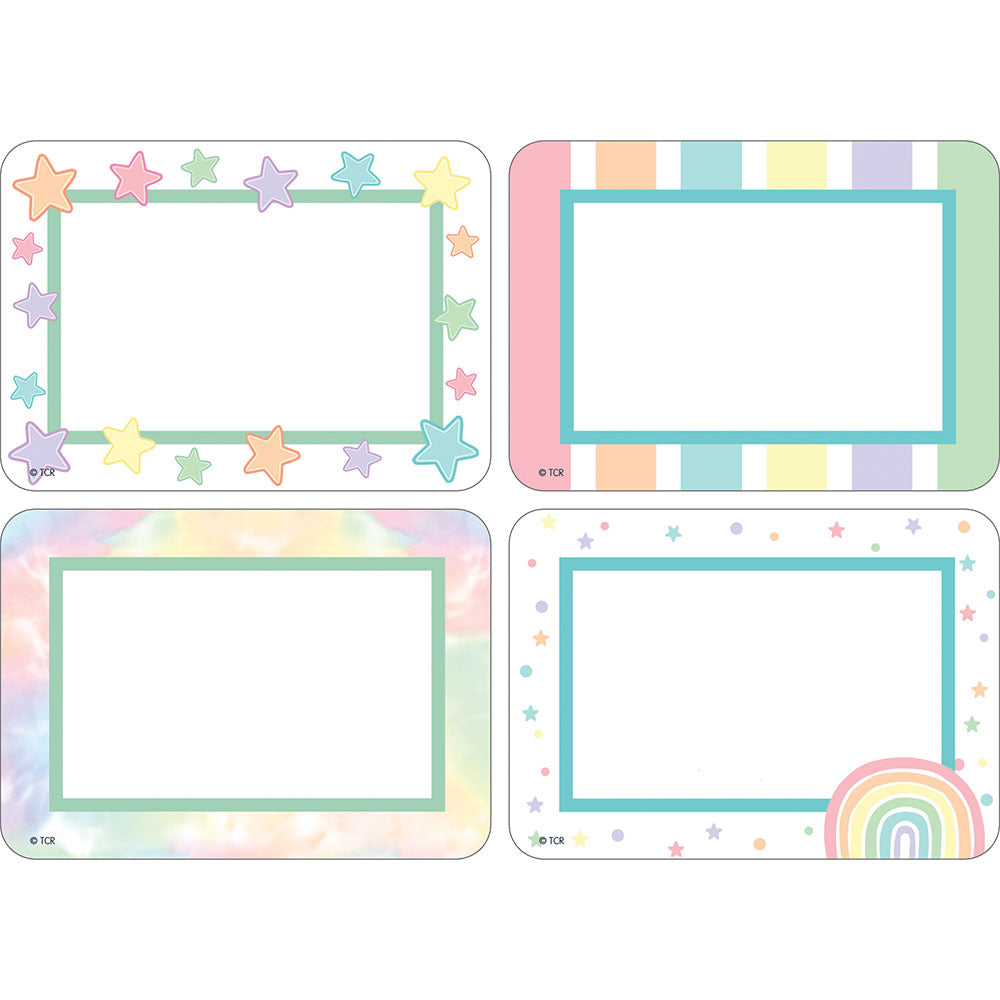 Pastel Pop Name Tags/Labels - Multi-Pack