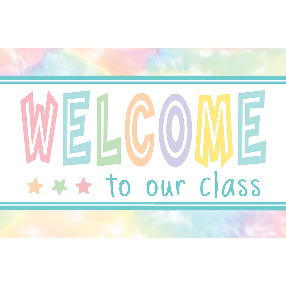 Pastel Pop Welcome Postcards