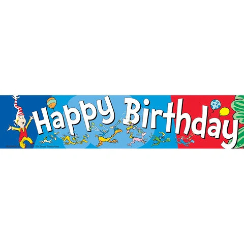 Dr. Seuss™ Happy Birthday Deco Trim®