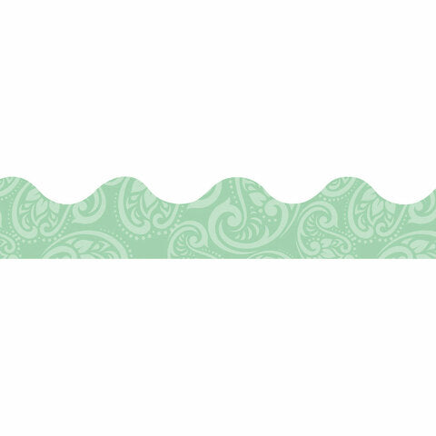 Positively Paisley Mint Tonal Deco Trim®