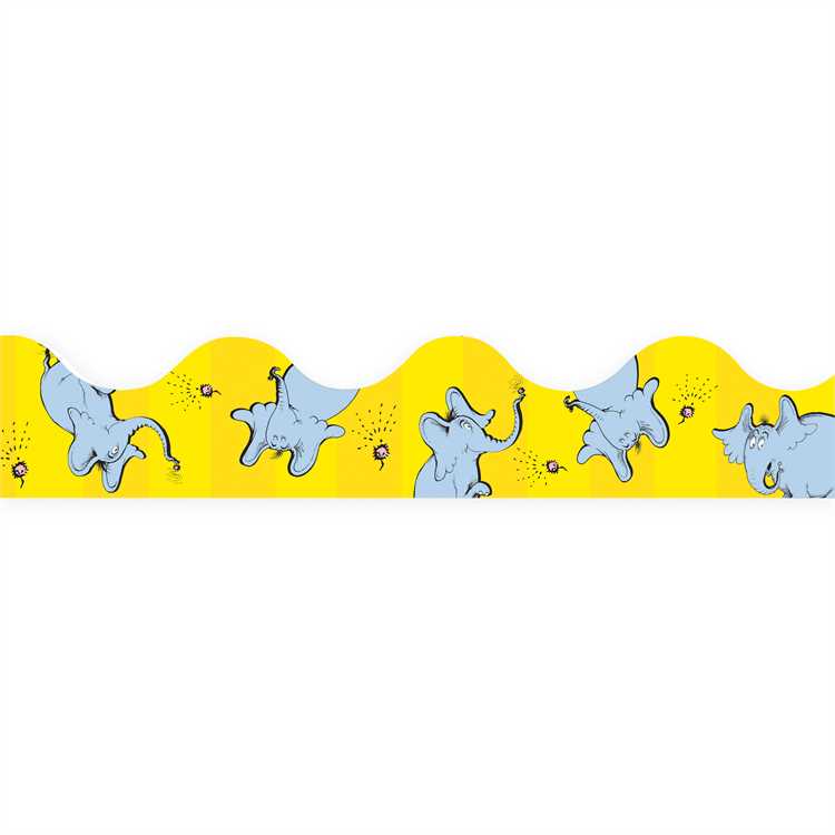 Horton Hears A Who™ Tossed Pattern Deco Trim®