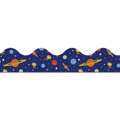 Peanuts® NASA Solar System Extra Wide Die Cut Deco Trim®