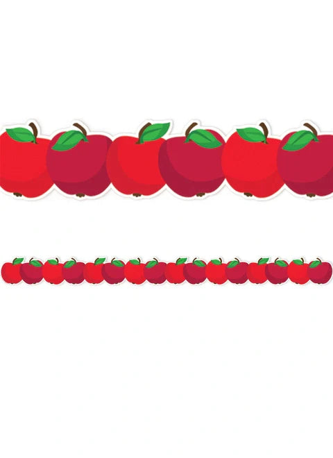 Apple Die-Cut Deco Trim® Extra Wide