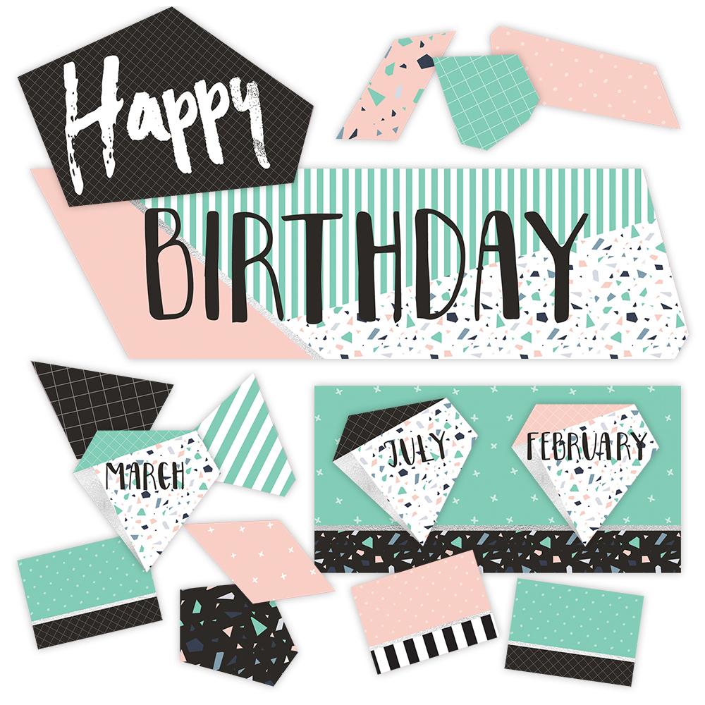 Simply Sassy Birthday Mini Bulletin Board Set