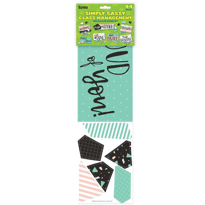 Simply Sassy Class Management Mini Bulletin Board Set