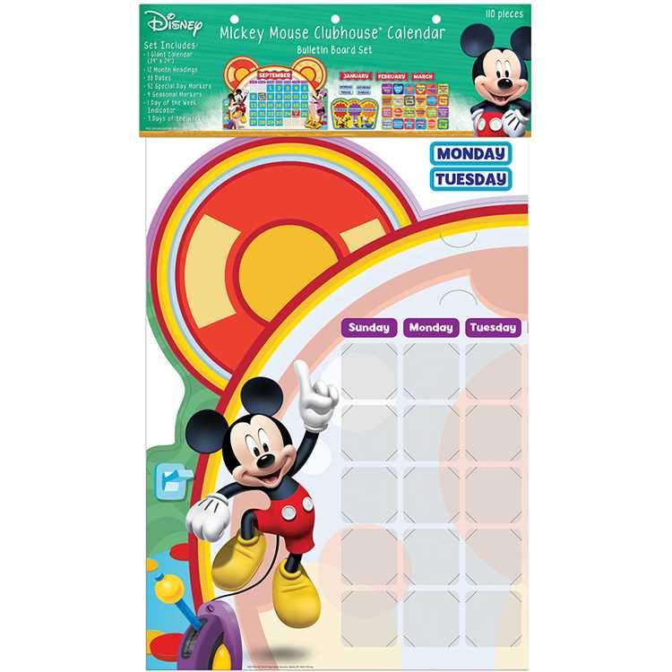 Mickey Mouse Clubhouse® Calendar Set Bulletin Board Set