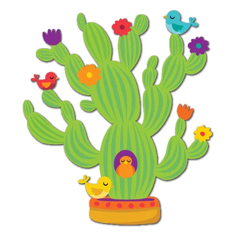 A Sharp Bunch Giant Cactus Bulletin Board Set (D)