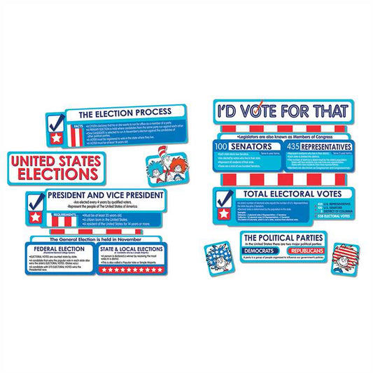 Cat in the Hat™ for President Mini Bulletin Board Set