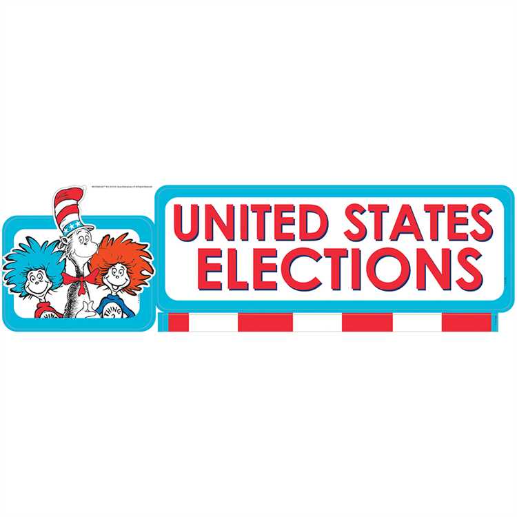 Cat in the Hat™ for President Mini Bulletin Board Set