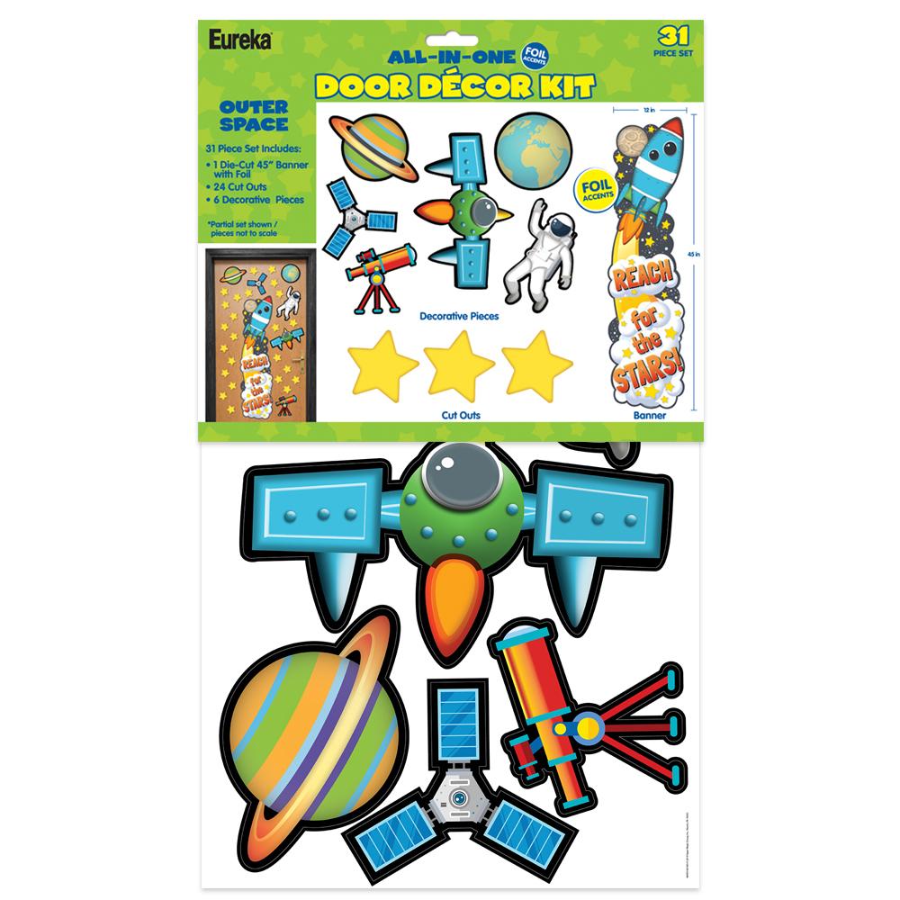 Outer Space All-In-One Door Decor Kit