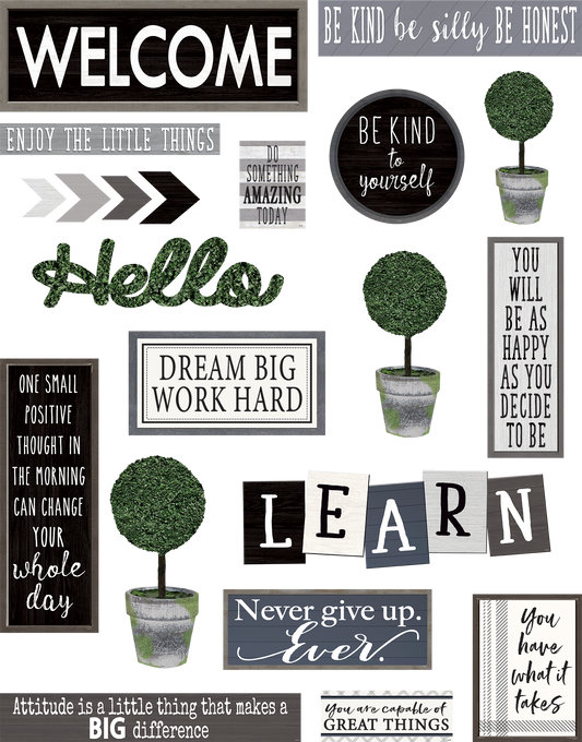 Modern Farmhouse Wall Décor Bulletin Board