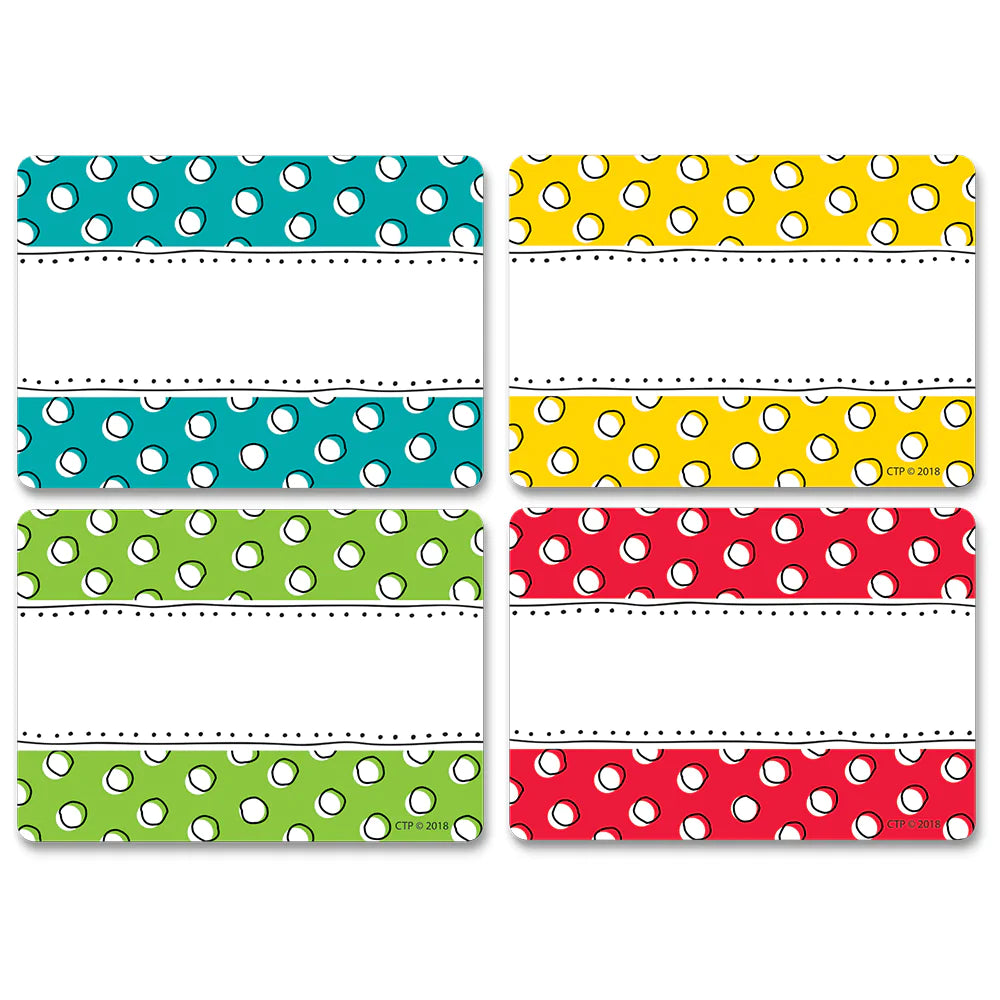 Doodle Dots Labels