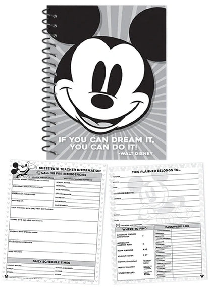 Mickey Mouse® Throwback Lesson Plan Book