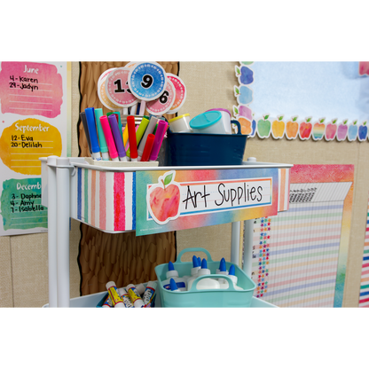 Watercolor Flat Nameplates