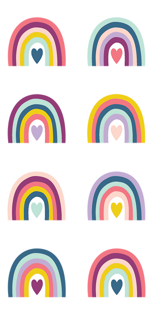 Oh Happy Day Rainbows Mini Stickers