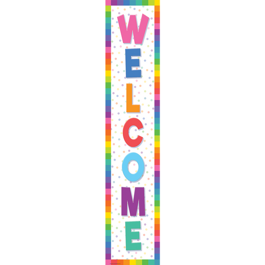 Colorful Welcome Banner